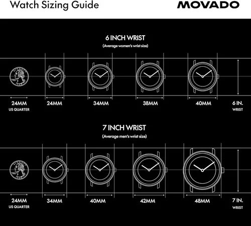 Vista 7 de Movado Women's Museum Bangle Watch – Swiss Quartz – 21 mm Case – Classic Stainless Steel Bracelet – Gift for Her