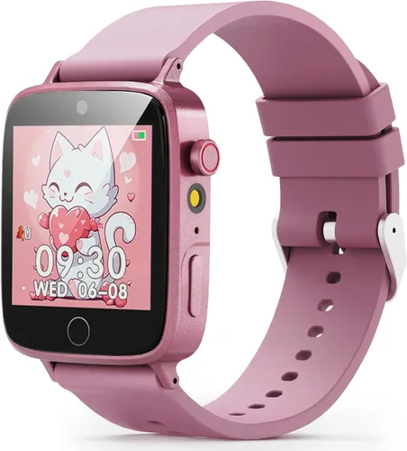 Vista 13 de Reloj para Niños Juguetes para Niños con 26 Juegos, Reloj Inteligente con Cámara para Niños de 4 a 12 Años, Pantalla Táctil, Podómetro, Linterna