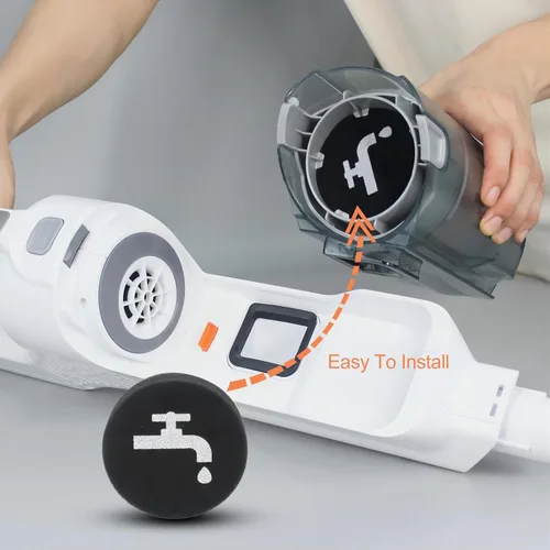 Vista 4 de Cherimo Filtros de repuesto compatibles con BLACK+DECKER POWERSERIES 16V/20V aspiradora inalámbrica, compatible con modelos BHFEA420J, BHFEA520J