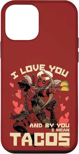 Vista 34 de Marvel Deadpool I Love You and by You I Mean Tacos - Carcasa para iPhone 17