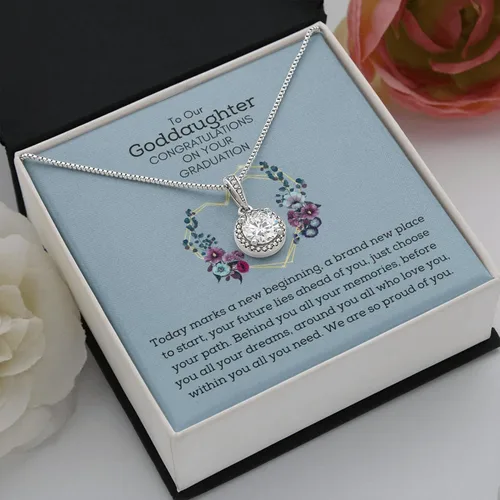 Vista 2 de Vitalicio Graduation Necklace For Her 2023 - Graduation Necklace 2019 For Women, Cadenas De Plata 925 Para Mujer, Regalos Para Graduacion 2023