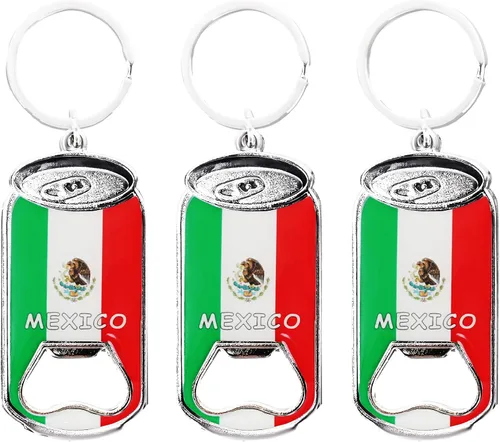 Vista 13 de Jamaica - Llavero abridor de botellas de cerveza - Set de 3 - Lata