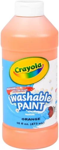 Vista 8 de Crayola Pintura lavable, negro, 16 oz.