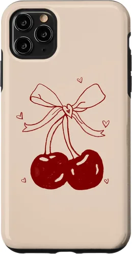Vista 13 de Cherri Ties Bow Cherry - Carcasa para iPhone 17