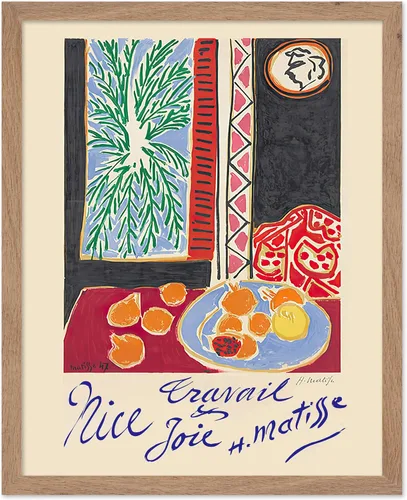 Vista 60 de Poster Master Póster Vintage de Henri Matisse – Impresión Retro de Fauvismo – Regalo para Artista, Inauguración de Casa – La Ventana, Maceta