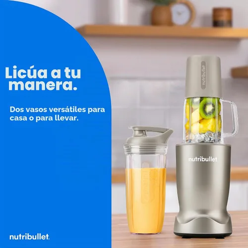 Vista 2 de nutribullet® Turbo Tumbler Edition, licuadora personal, beige duna Beige (Dune Beige)