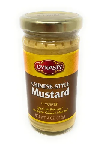 Vista 3 de Dynasty Mostaza estilo chino 4oz (113g), paquete de 2