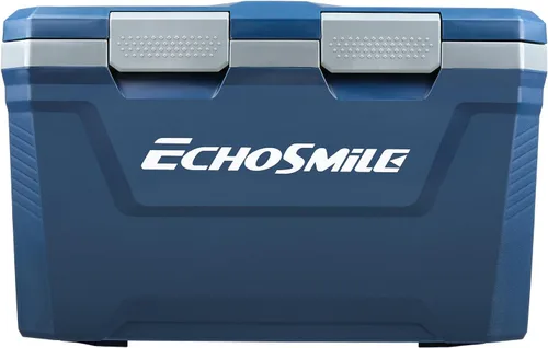 Vista 8 de EchoSmile Enfriador portátil aislado de 20L/21qt, enfriador duro para exteriores, caja de hielo para camping, bebidas, playa, pesca y navegación