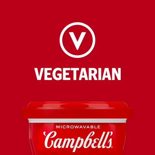 Vista 4 de Campbell's Sopa cremosa de tomate, taza para microondas, 4 unidades (paquete de 4)
