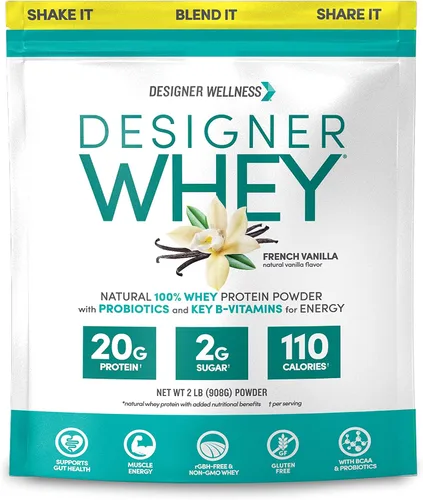 Vista 15 de Polvo de proteína de suero 100 % premium de Designer Protein, 1020W130, 1, 1