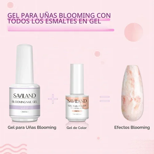 Vista 3 de Saviland Juego de pinceles de acrílico para uñas, cepillo de acrílico para polvo de acrílico con mango de brillo líquido # Tamaño 6