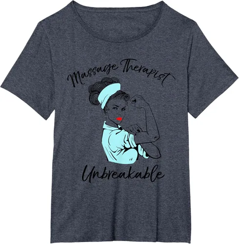 Vista 46 de Camiseta de masaje irrompible para terapeuta de masaje, Blanco, S