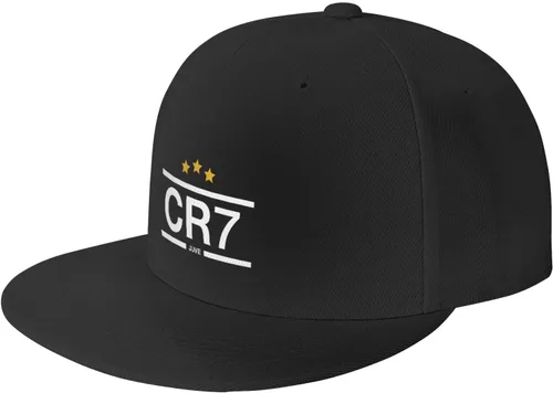 Vista 2 de Luja Dling Ronaldo #7 3D Printing Snapback Baseball Cap Casquette Dad Hat Gift for Men Women