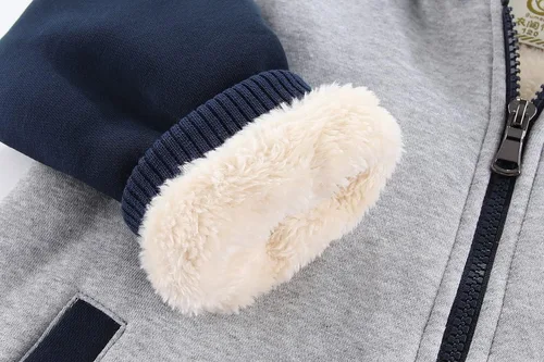 Vista 5 de Chaqueta con forro polar Sherpa para niños y niñas de 2 a 14 años