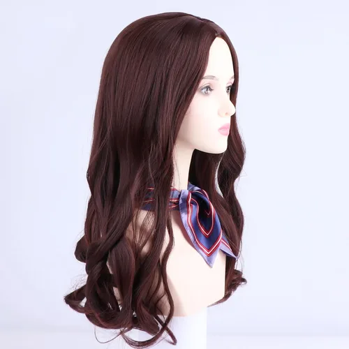 Vista 23 de COSPLAZA Cosplay Pelucas Moda Corto Azul Anime Cabello Elegante Mujer Fiesta Peluca