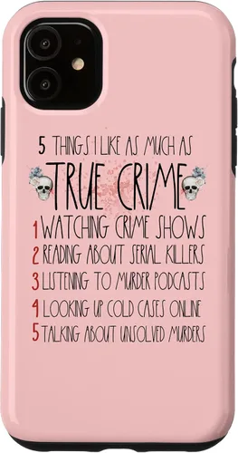Vista 8 de Funda para iPhone 13 Pro Max Serial Killer I Like True Crime For Women True Crime Lover