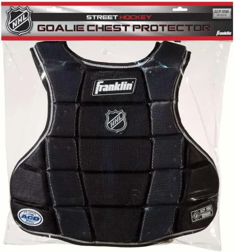 Vista 2 de Franklin Sports Street Hockey - Protector de pecho para adulto