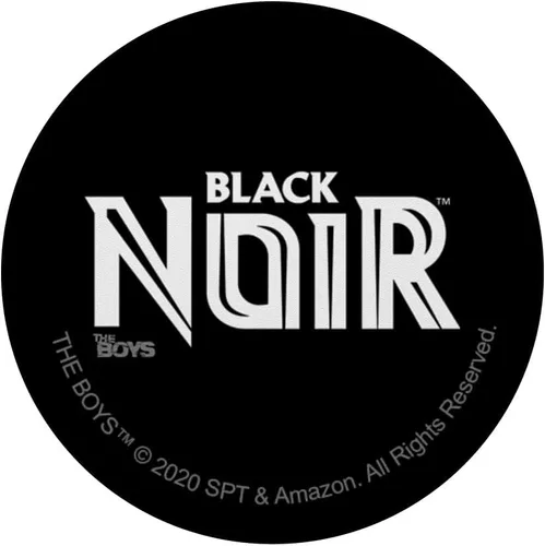 Vista 3 de The Boys Black Noir Logo PopSockets Grip y soporte para teléfonos y tabletas