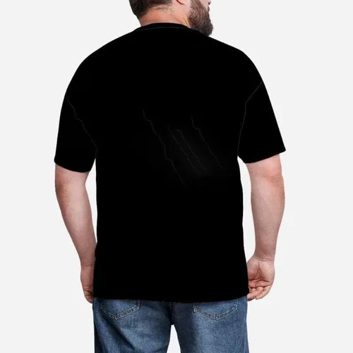 Vista 7 de Enjoyyjl Camiseta de manga corta personalizada para hombre con foto o texto, camiseta de manga corta para aniversario