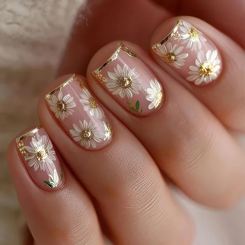 Vista 23 de MISUD Uñas Postizas Cortas Cuadradas - Uñas con Pegamento de Verano Colorido, Diseño de Arcoíris de Cocodrilo Acrílicas 24 piezas