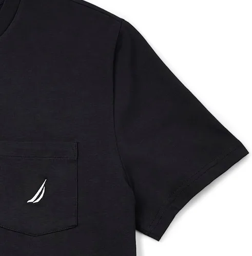Vista 5 de Nautica Camiseta con bolsillo de ajuste clásico para hombre