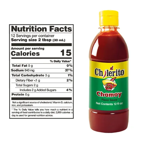 Vista 3 de Paquete de 6 Salsas EL CHILERITO sabor a chamoy de 12.0 fl oz/12 onzas líquidas – Alimentos mexicanos – Excelente para adornar frutas y aperitivos