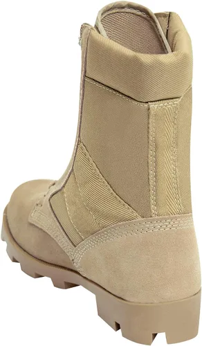 Vista 3 de Rothco Speedlace Jungle - Botas de senderismo tácticas resistentes de gamuza de piel de 8 pulgadas de alto