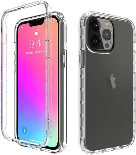 Vista 8 de Funda para iPod Touch 7, cristal transparente, no amarillea, resistente, suave, TPU de doble capa, resistente a prueba de golpes, funda transparente