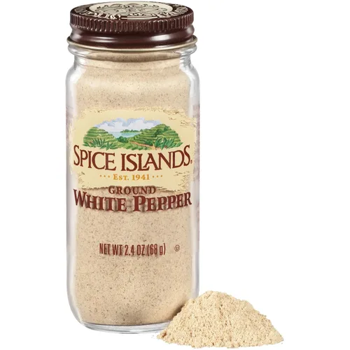 Vista 2 de Spice Islands Pimienta blanca molida, 2.4 onzas