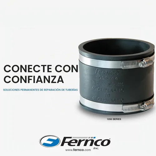 Vista 7 de Fernco Acoplamiento de PVC DWV de 3/4 pulgadas - 1 cada uno