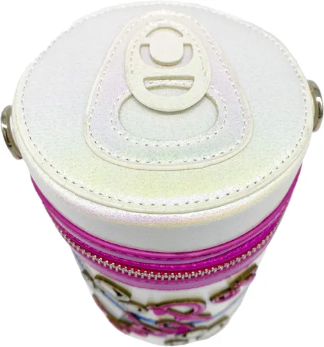 Vista 6 de Bewaltz Bolsos novedosos, bolso de forma divertida, correa de cadena con purpurina estilo Holo Tween