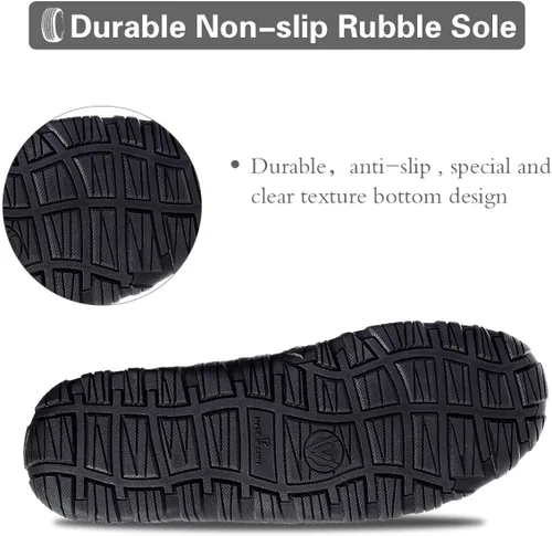 Vista 4 de shoeslocker Zapatillas para hombre de microgamuza mocasín de espuma viscoelástica para casa