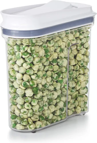 Vista 8 de OXO Good Grips Dispensador hermético de cereales POP de tamaño mediano (3.2 L)