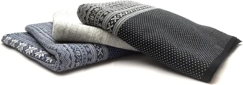 Vista 6 de Noruego Womens 100% Lana Merino Wrap Capa Chal Poncho suéter Escudo