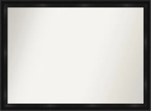 Vista 105 de Amanti Art Espejo personalizado, gran espejo de baño estrecho, espejo de pared o espejo de tocador de baño sobre el fregadero (24 x 24 pulgadas)