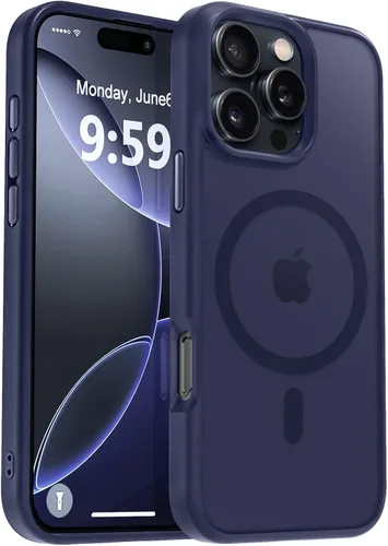 Vista 37 de MOCCA - Funda magnética resistente para iPhone XR de 6.1 pulgadas, compatible con MagSafe, funda con protección contra caídas de grado militar