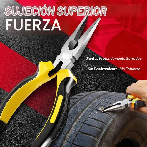 Vista 4 de DIYSELF Kit de reparación de neumáticos de 45 piezas, kit de tapones para neumáticos, kit de parches para neumáticos de servicio pesado, kit