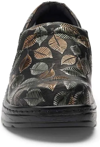 Vista 5 de Footwear Nápoles cuero cerrado espalda enfermera Zueco