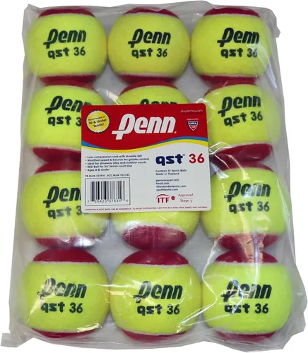 Vista 2 de Pelota de tenis en bolsa de plástico Penn QST 36