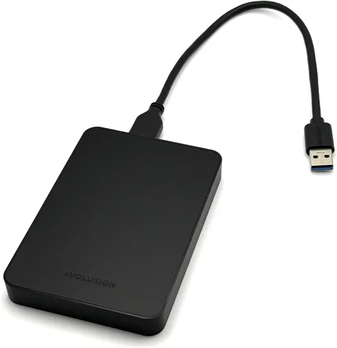 Vista 4 de Avolusion Z2-S - Disco duro externo USB 3.0 ultra delgado de 1 TB (para Windows, MacOS, Xbox, PlayStation) (renovado)