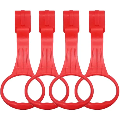 Vista 6 de 5 anillos de dominadas para corralito de bebé, accesorios para corralito de juegos, accesorios para ayudar a levantarse y caminar, herramienta de 5