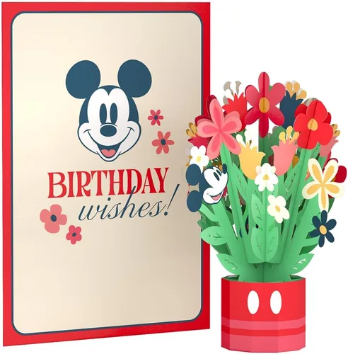 Vista 7 de Lovepop - Tarjeta desplegable de Disney Princess Dreams Come True – Tarjeta de felicitación de cuento de hadas del castillo 3D para niñas, niños
