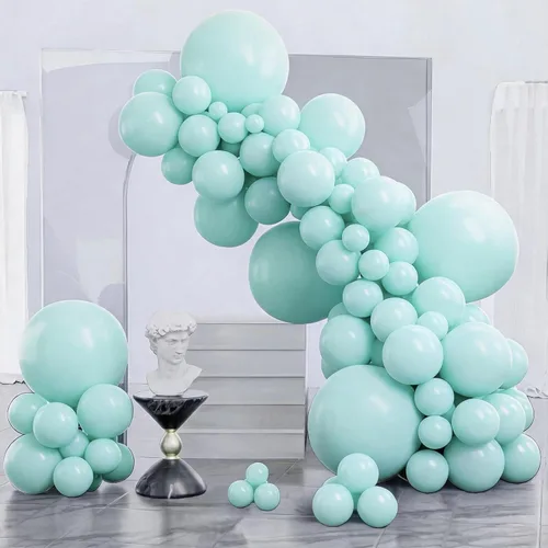 Vista 72 de PartyWoo - Globos nude de 140 piezas en diferentes tamaños de 18, 12, 10, 5 pulgadas, kit de arco de globos de color neutro y melocotón estilo boho