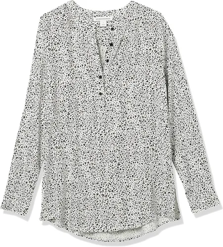 Vista 6 de Tienda Essentials - Blusa tejida de manga larga para mujer