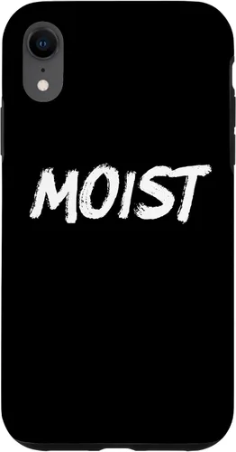 Vista 24 de iPhone 16 Moist Funny Meme Sarcastic Humor Offensive Moist Case