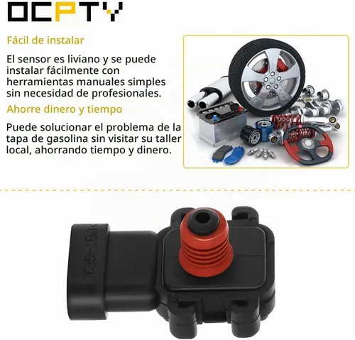 Vista 6 de Sensor de presión absoluta OCPTY MAP AS59 1996-2007 para Chevy Express 1500