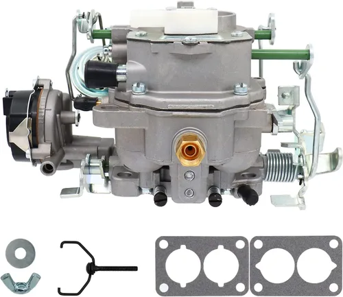 Vista 9 de NENKUTEN Carburador de 2 barriles para Jeep BBD 6 CYL 258Cu 4.2L Motores 1983-1988 Jeep CJ7 CJ5 Wagoneer Carburador de estrangulamiento automático