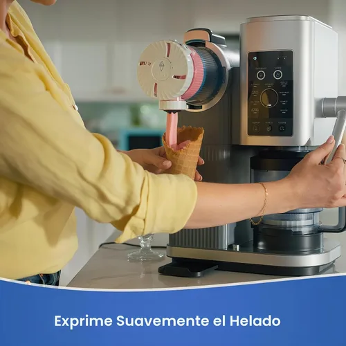 Vista 4 de Dispense Lid and Swirl Press Assembly Compatible with Ninja Swirl Soft Serve Maker,Swirl Dispense Lid Replacement for NC700 NC701 Series