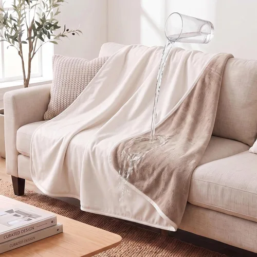 Vista 13 de Manta impermeable para perros pequeños, a prueba de fugas, manta reversible para sofá, cama, protector de muebles lavable a máquina, 25 x 35