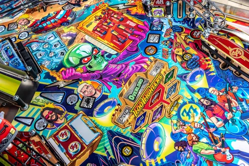 Vista 17 de Stern Pinball Foo Fighters con Insider Connected, Premium Edition Arcade Pinball Machine